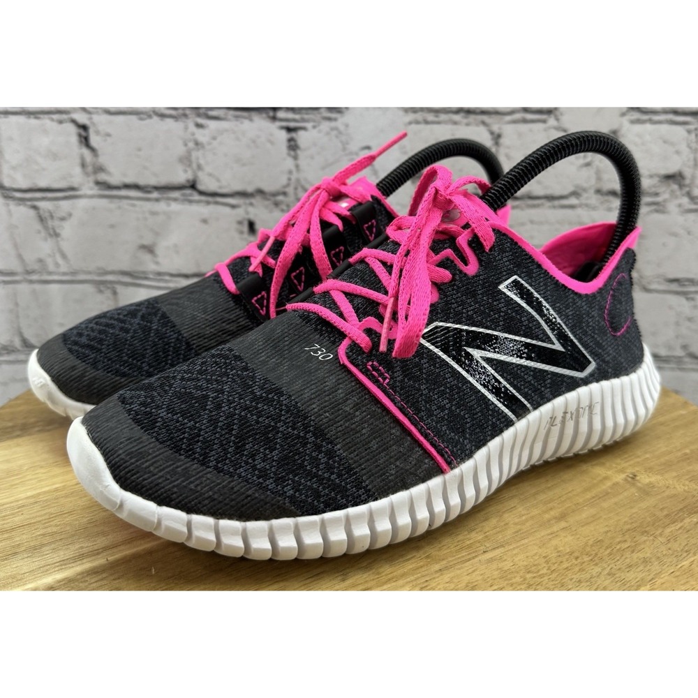 New Balance 730 V3 FLX Ride Black Pink Minimalist Training‎ Shoes Women's Size 7